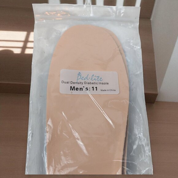 Pedlite‎ Dual Density Diabetic Insole Men's Size 11 - NEW - Picture 1 of 4